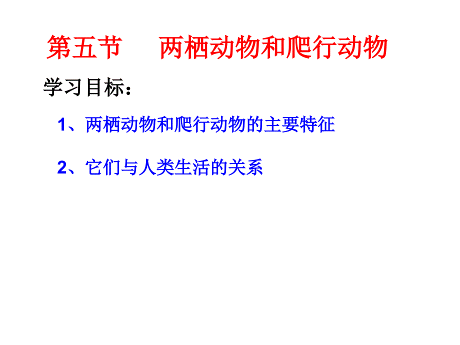 教育专题：15两栖动物和爬行动物_第1页