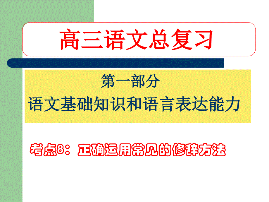 正确运用常见的修辞方法_第1页