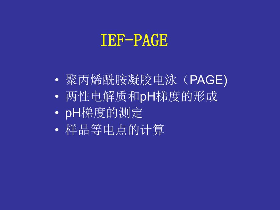 实验六 IEF-PAGE (2)_第1页