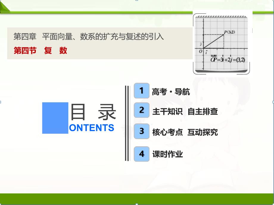 一轮优化探究理数(人教A版)课件：第四章-第四节-复-数_第1页