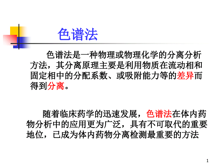 体内药物分析_薄层色谱法　课件_第1页