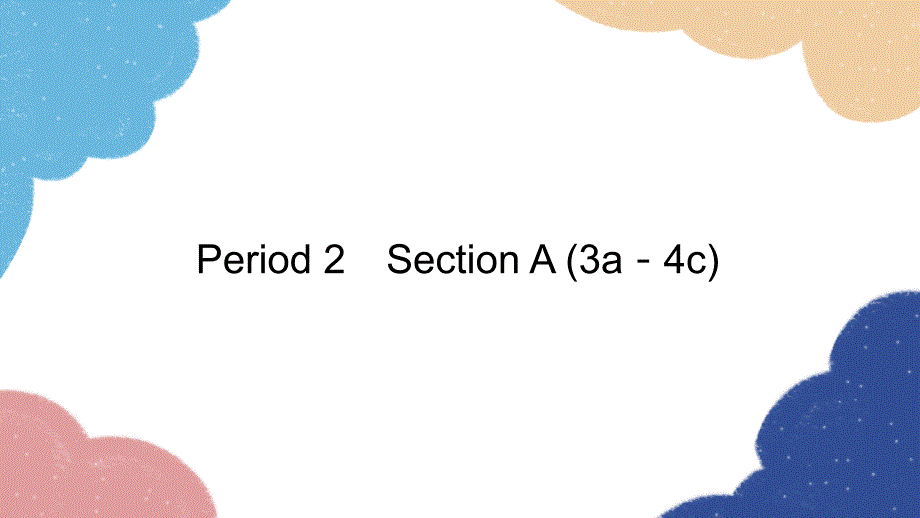 人教版九年级全册Unit 7Teenagers should be allowed to choose their own clothes Section A (3a－4c)课件_第1页