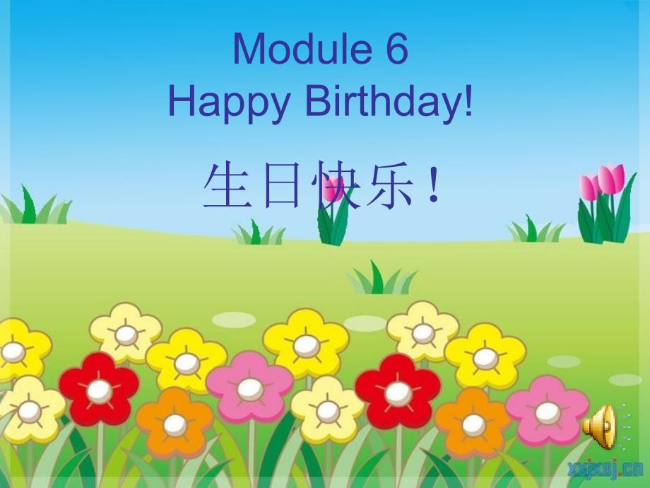 教育专题：Module6HappyBirthday_第1页