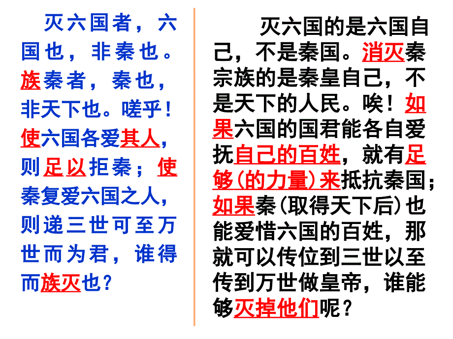 教育专题：阿房宫赋课件_第1页