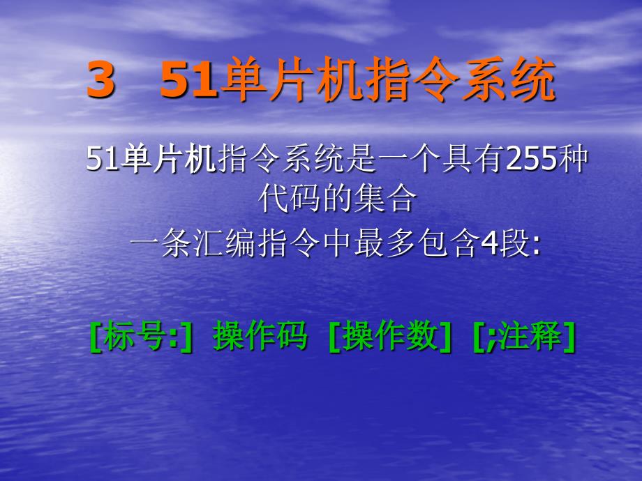 单片机原理与实验指导 第3章 指系统_第1页