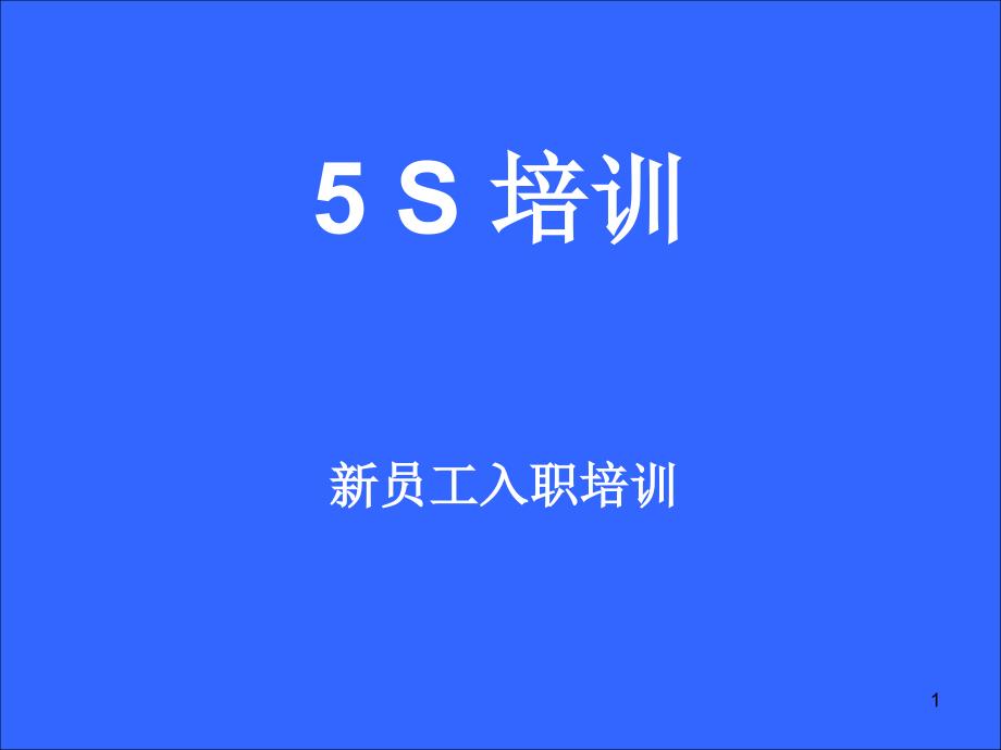 5S入职(2009)_第1页