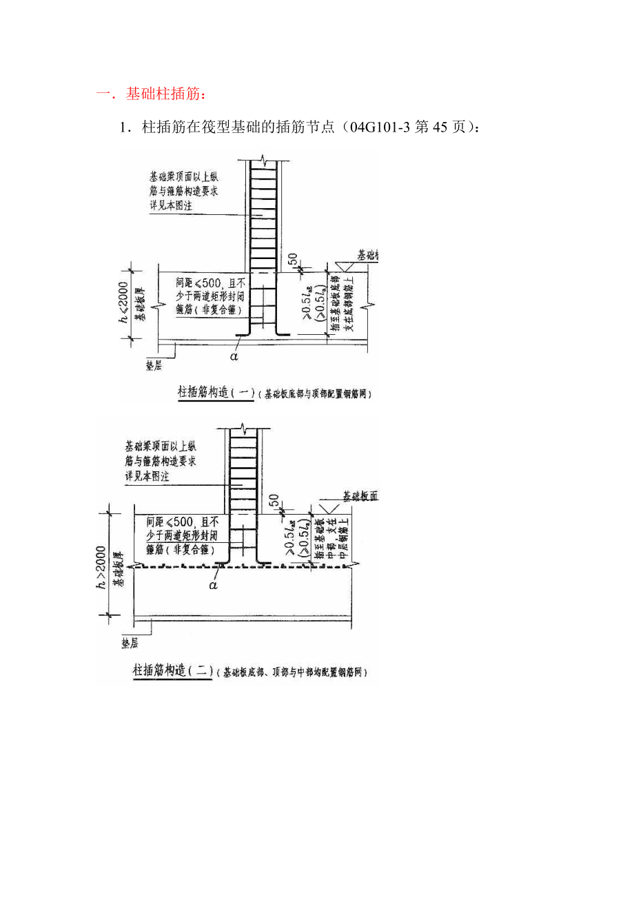 楼层框架柱钢筋_第1页