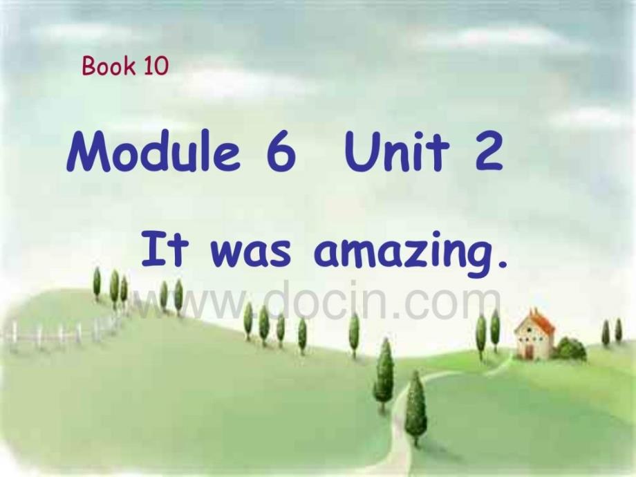 外研版&amp;#一起&amp;#五年级英语下册Module6 Unit2 It was amazing 课件_第1页