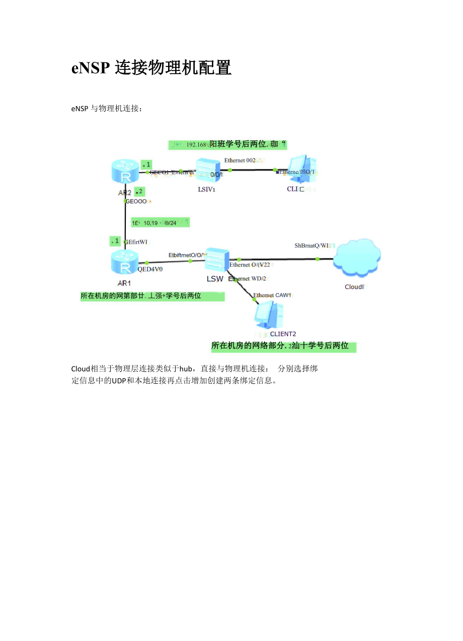 计算机网络综合实训指导书_第1页