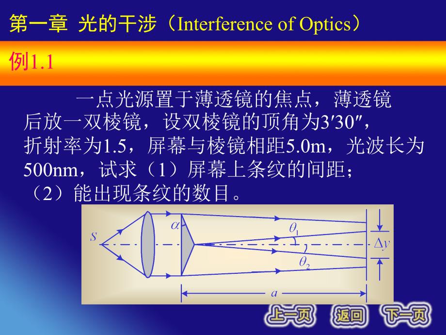 一点光源置于薄透镜的焦点01744_第1页