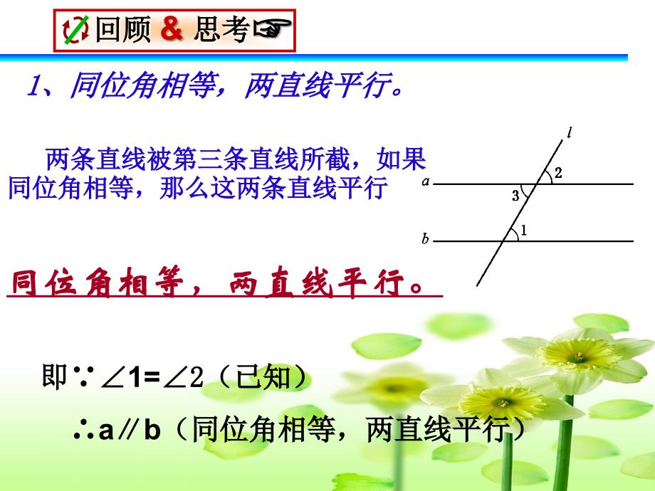 教育专题：13平行线的判定(2)_第1页