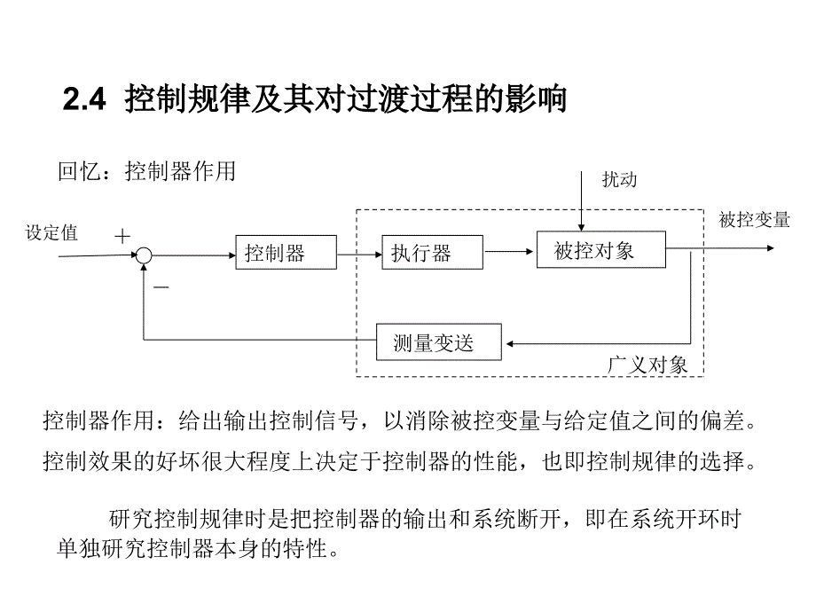 2[1].4控制规律及其对过渡过程影响(精品)_第1页