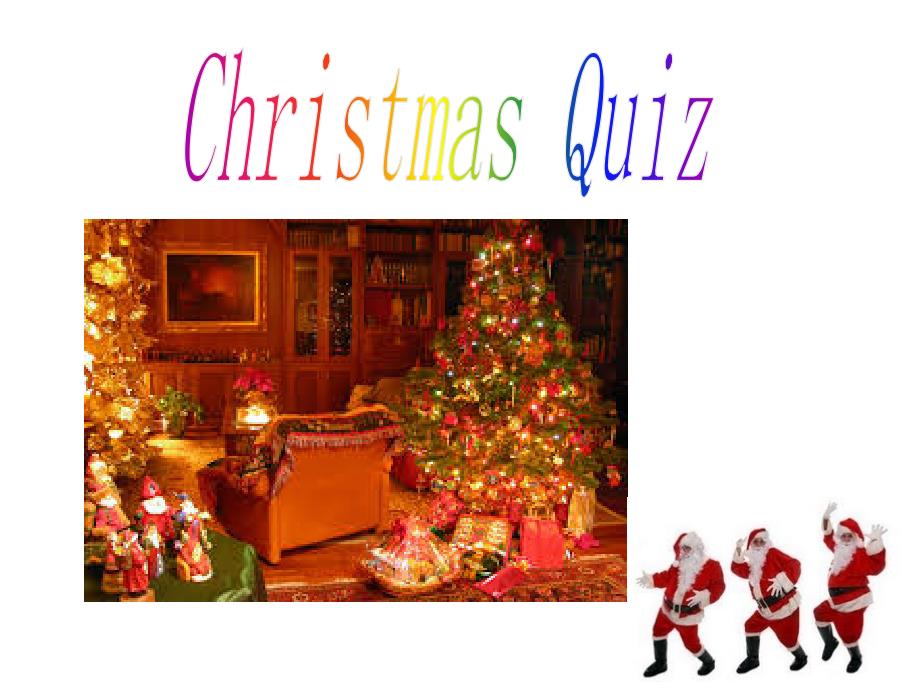 教育专题：Christmasquiz_第1页