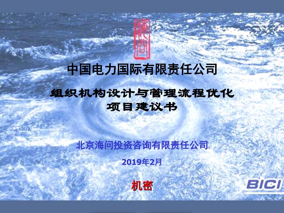 中国电力国际有限公司组织机构设计与管理流程优化-课件_第1页