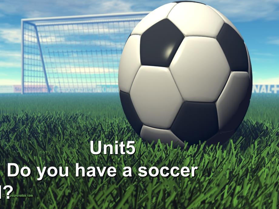 教育专题：Unit5DoyouhaveasoccerballPPT_第1页