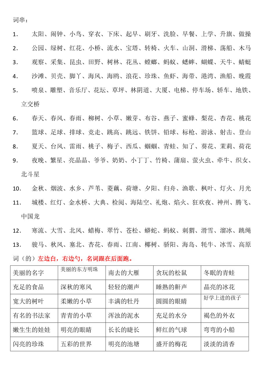 一二年级语文汇总_第1页