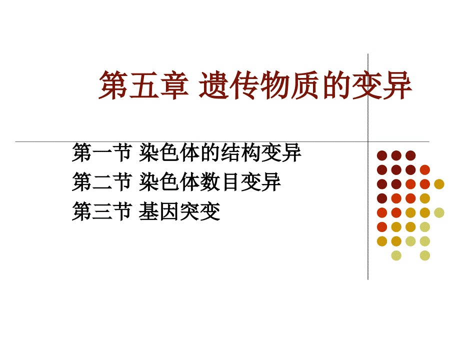 遗传物质的变异_第1页