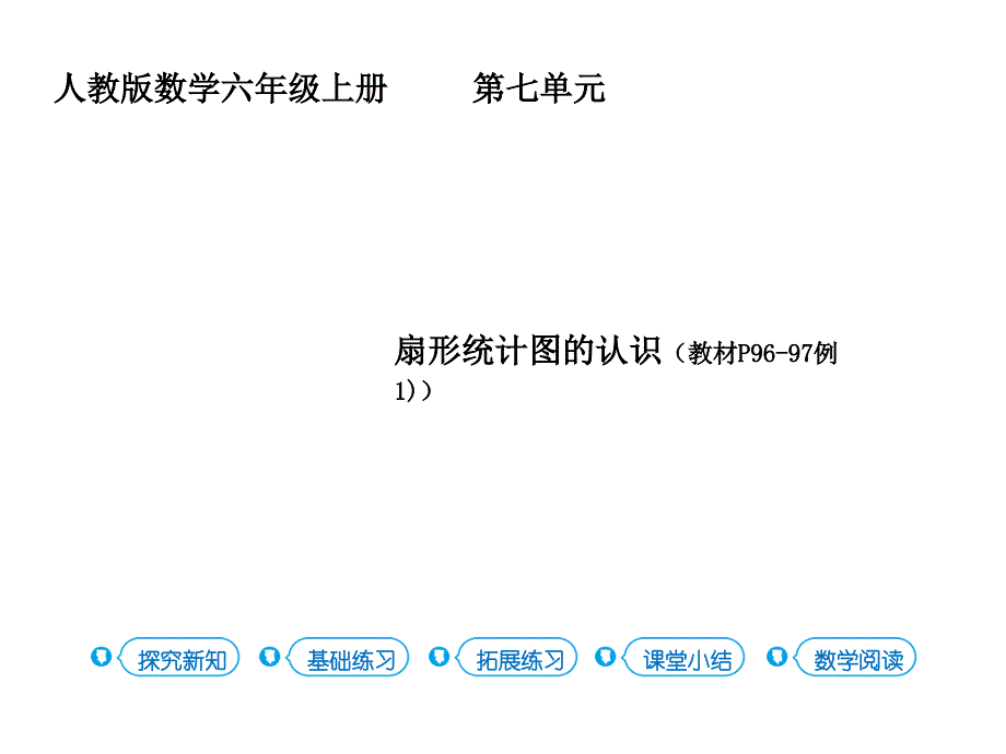 人教版《扇形统计图》1课件_第1页