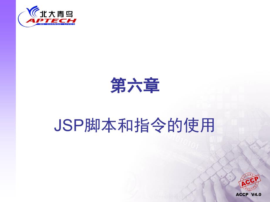 JSP PPT6(精品)_第1页