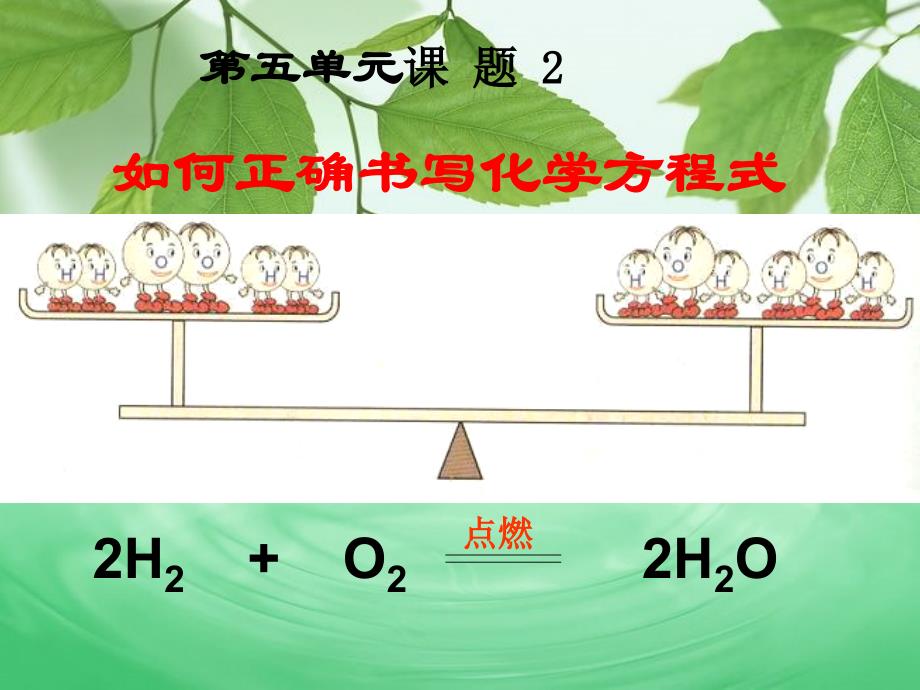 教育专题：52如何正确书写化学方程式1_第1页