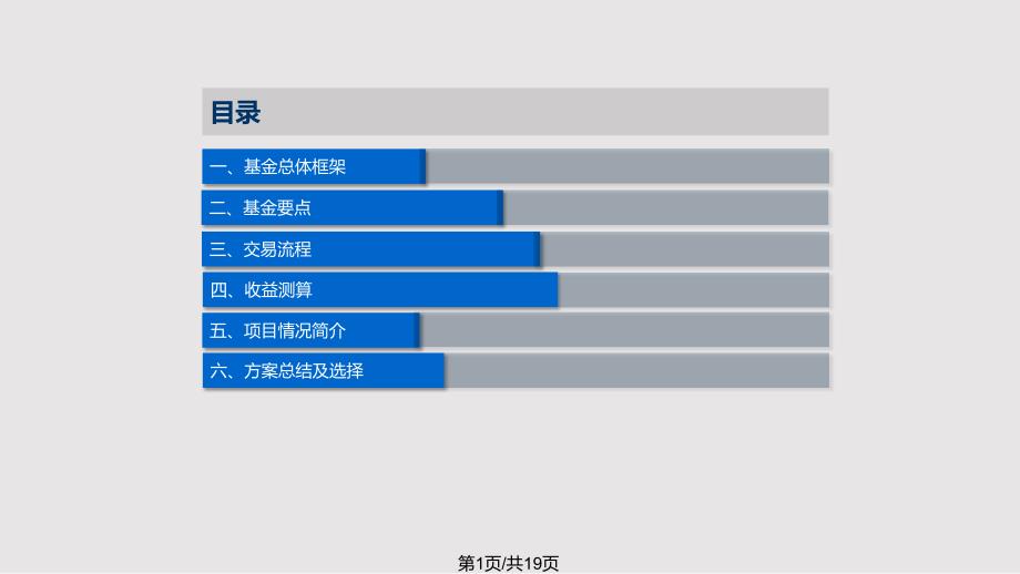 房地产项目不良资产处置专项基金课件_第1页