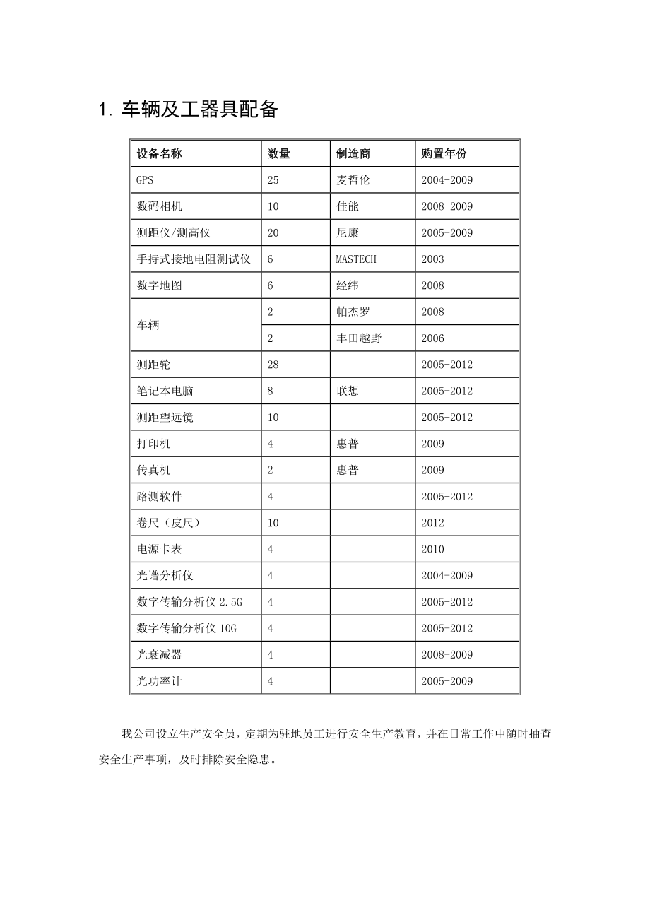 车辆及工器具配备_第1页