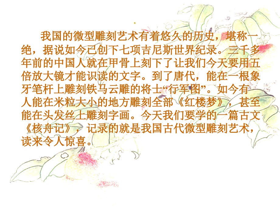 教育专题：核舟记 (2)_第1页