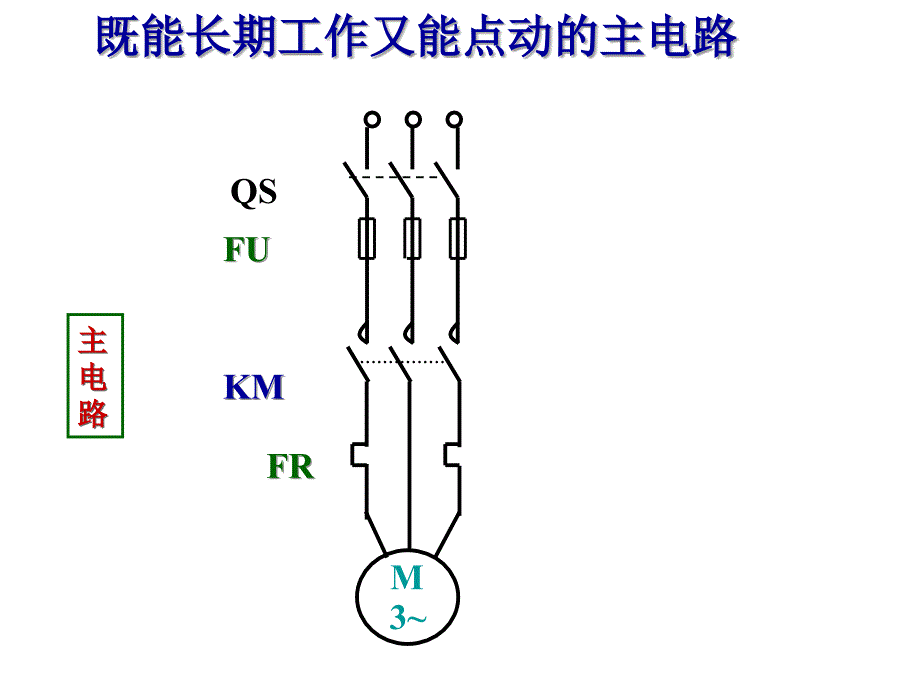 第四章点动与连续混合控制电路ppt课件_第1页