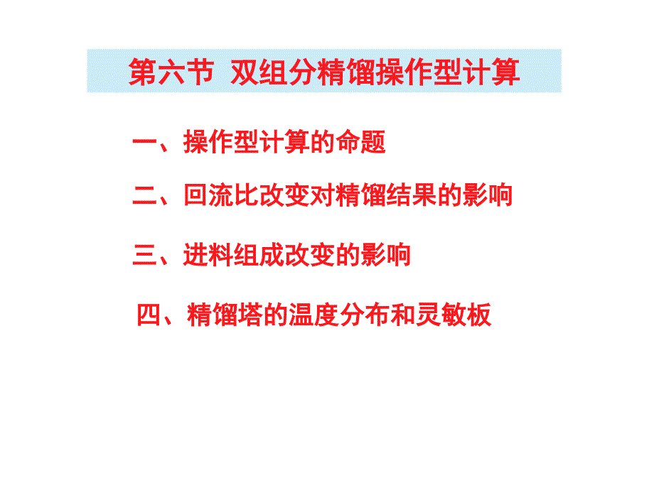 9-5 精馏操作型计算_第1页