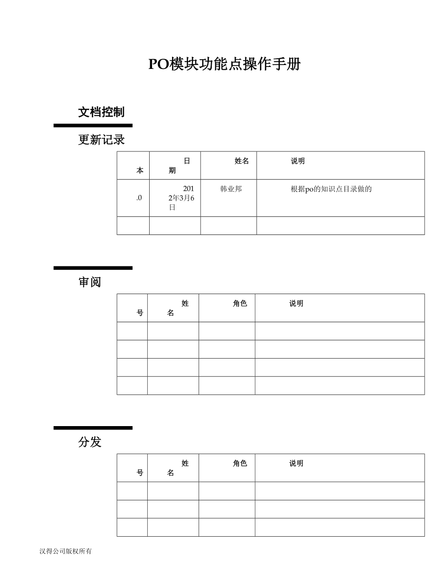 ORACLE-EBS采购功能点操作手册1_第1页