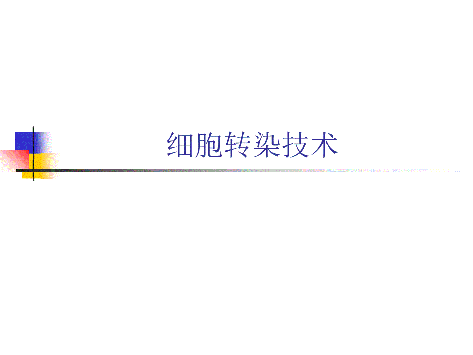 《细胞转染技术》PPT课件_第1页