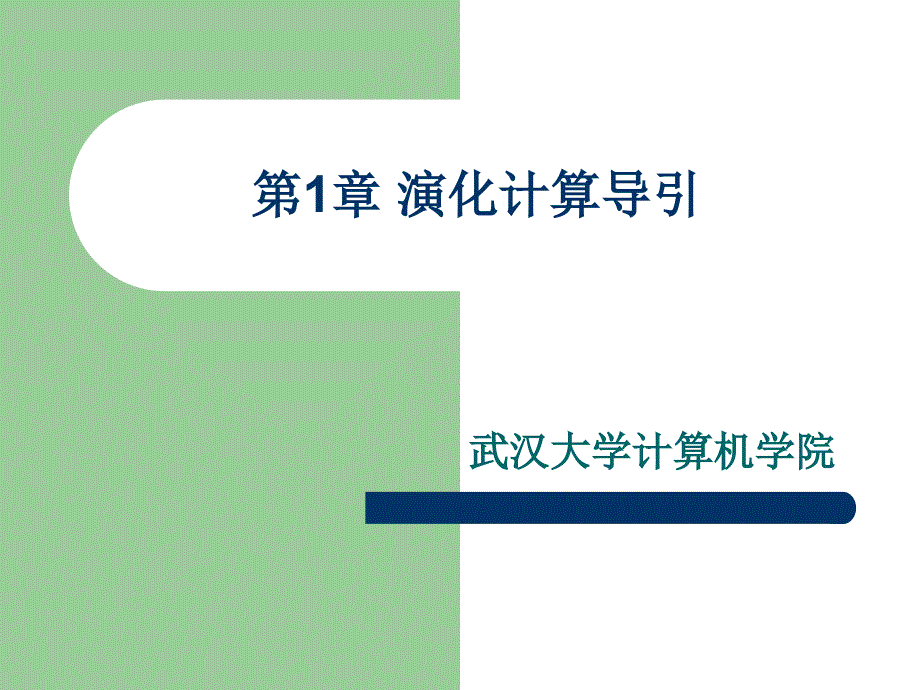 第一章 演化计算导引_第1页