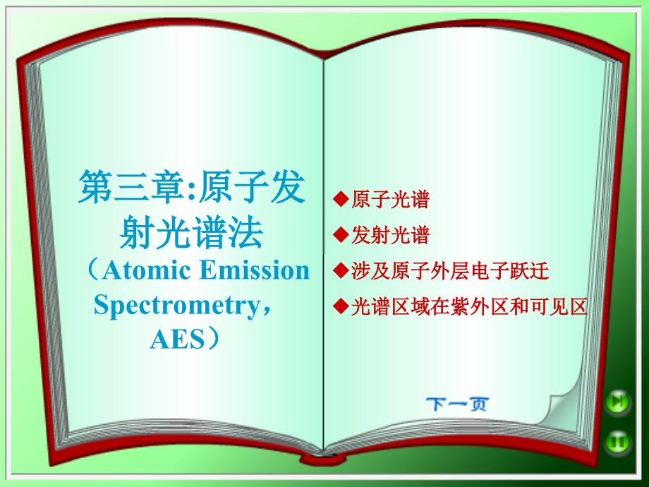 第三章 原子发射光谱法(一)_第1页