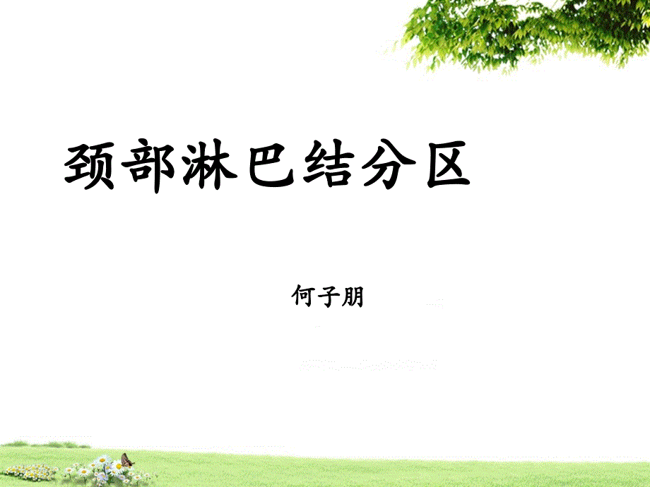 《颈部淋巴结分区》PPT课件_第1页