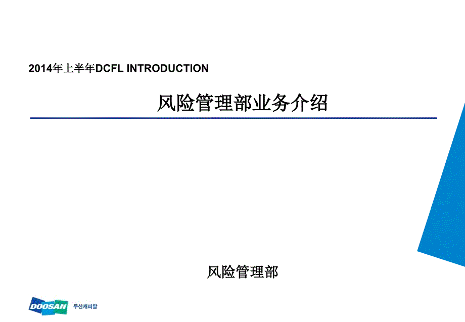 《DCFL风险管理》PPT课件_第1页