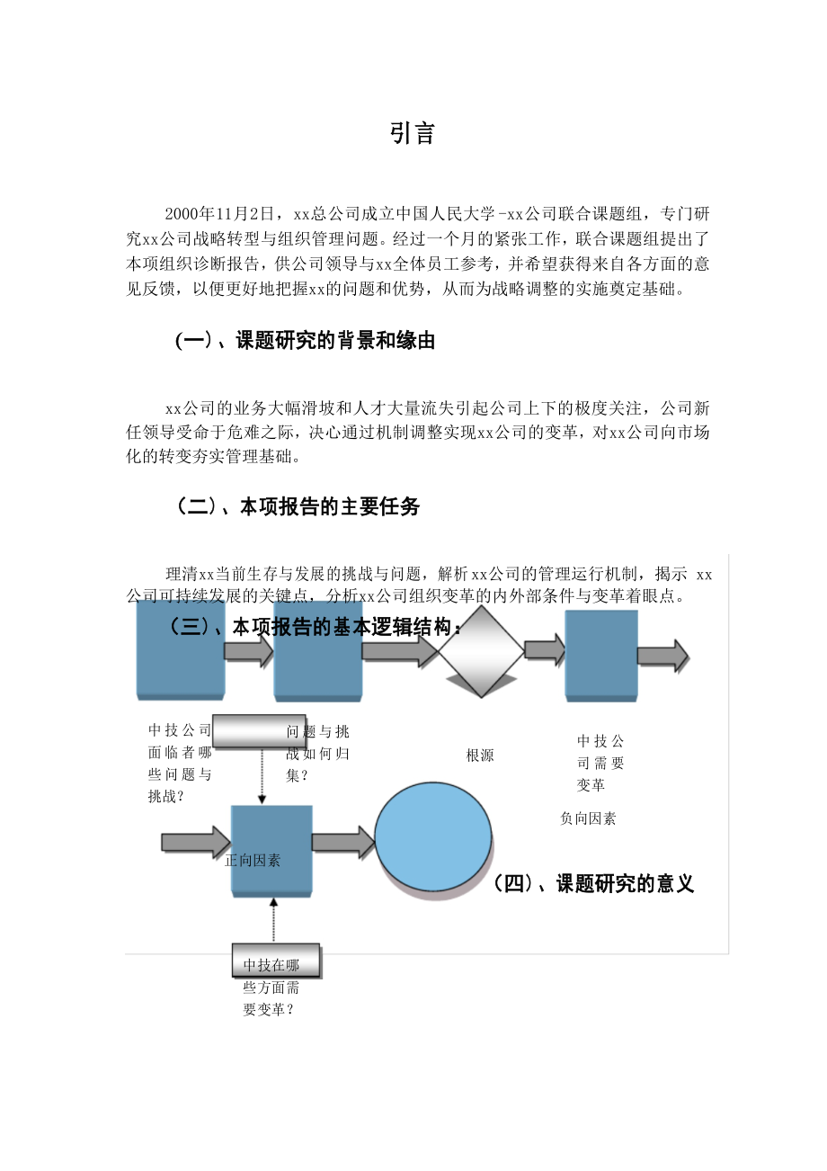 xx公司组织诊断报告_第1页