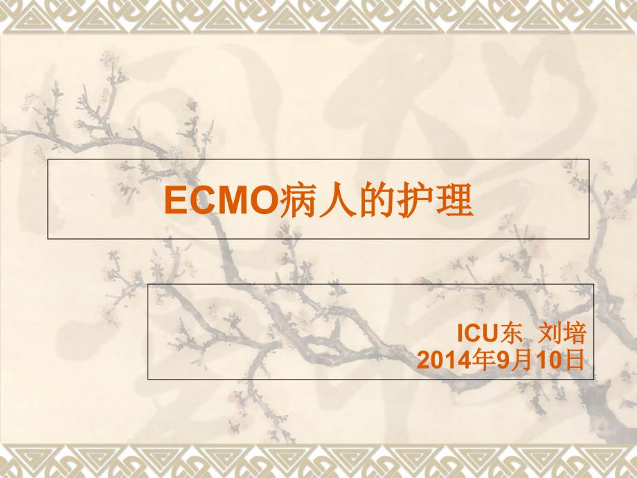 ECMO病人的护理_第1页