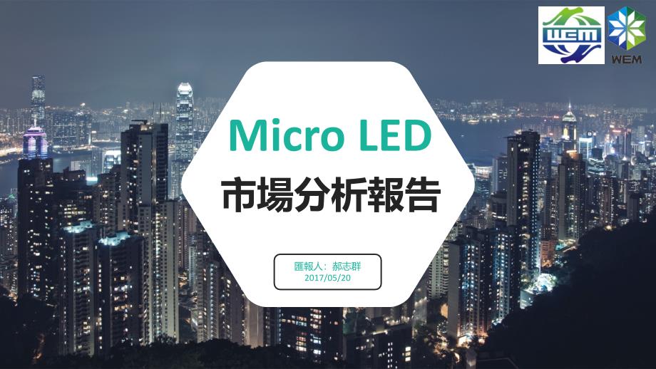 MicroLED市场分析报告_第1页