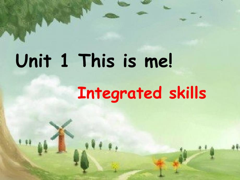 教育专题：Unit1Integratedskills_第1页