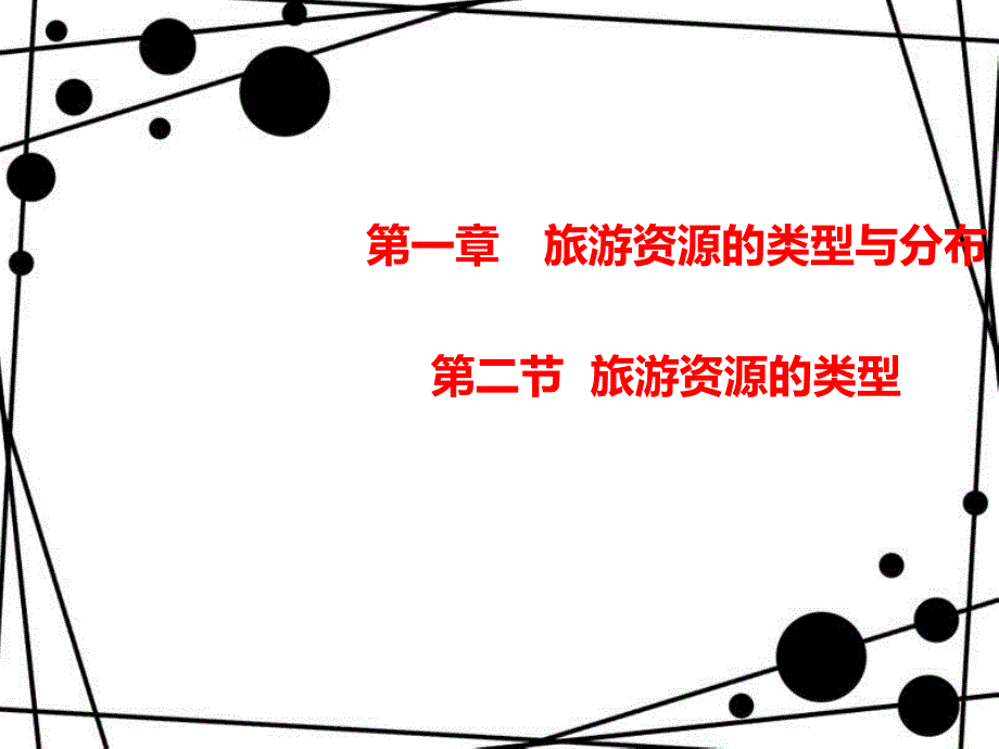 高中地理 第一章 旅游资源的类型与分布 1.2 旅游资源的类型课件 中图版选修3_第1页