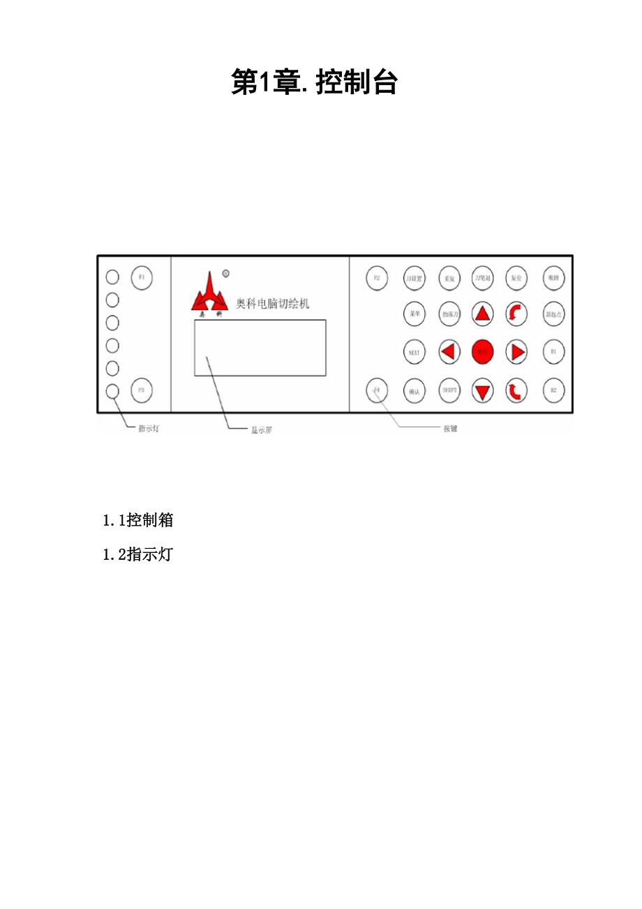 奥科打样机说明书_第1页