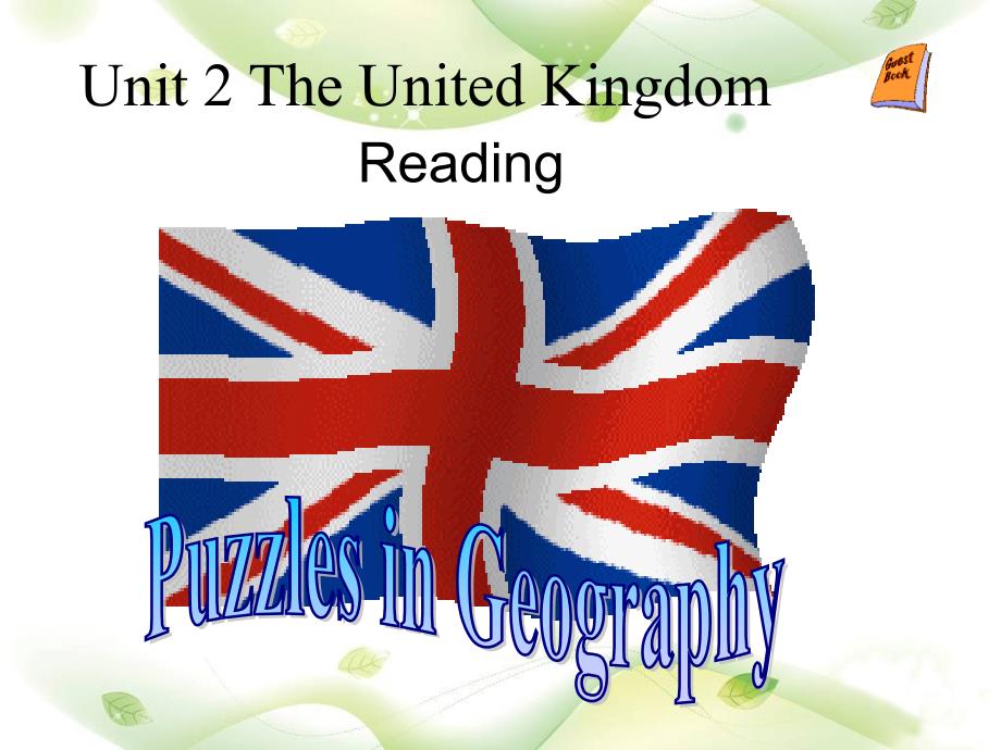 人教版高中英語Unit 2 The United Kingdom reading 教學課件 (共25張PPT)_第1頁