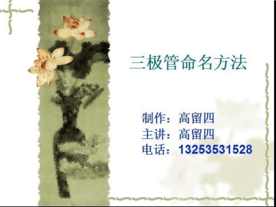 《极管命名方法》PPT课件_第1页