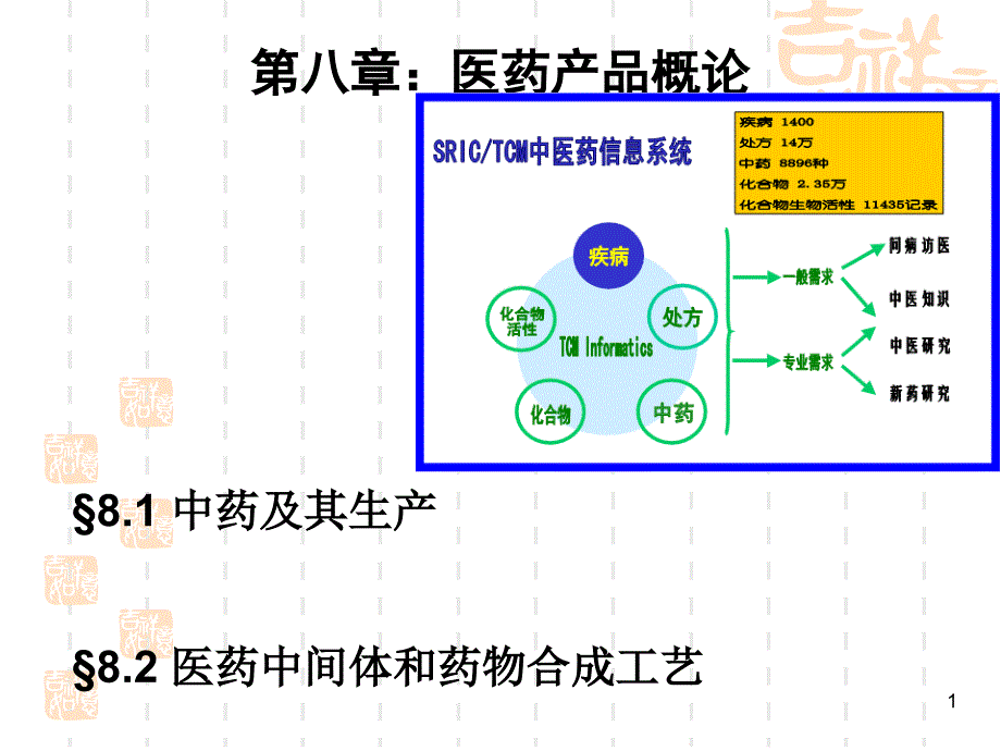 《医药产品概论》PPT课件_第1页