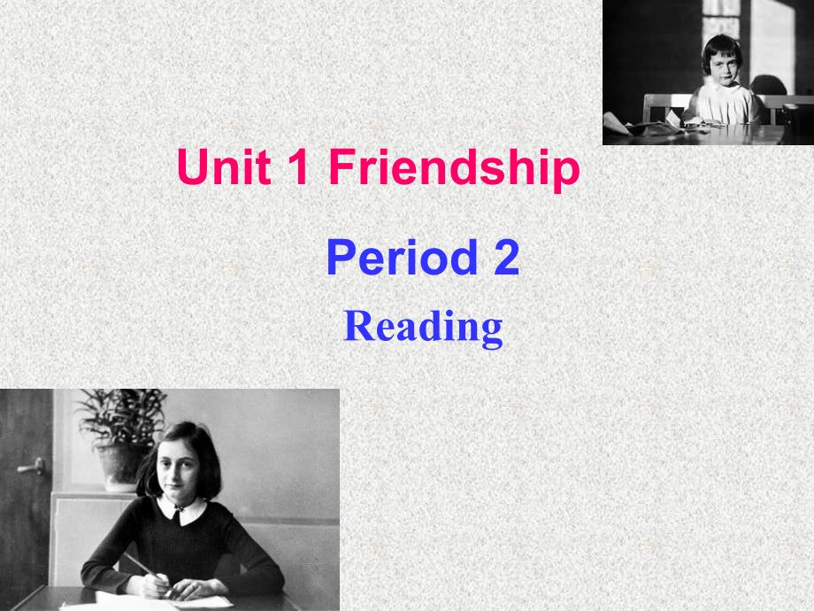 新课标高中英语必修一Unit1Period2reading_第1页