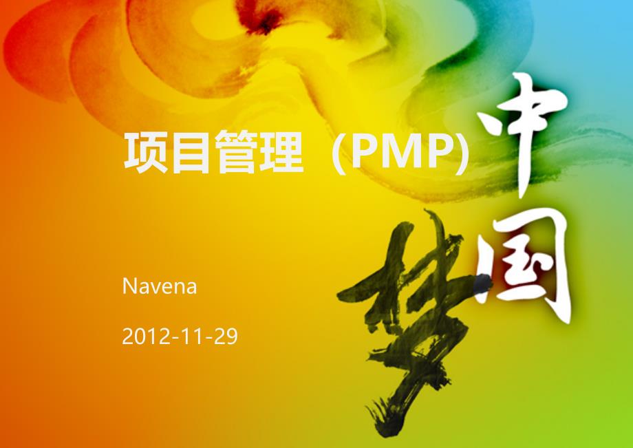 项目管理20121129Navena_第1页