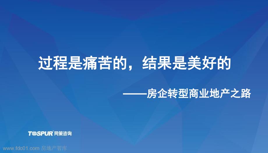 房企转型商业地产之路_第1页