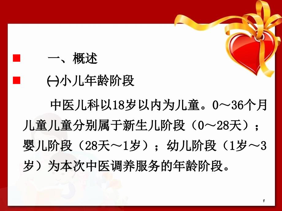 儿童中医药健康管理服务技术规范-课件_第1页