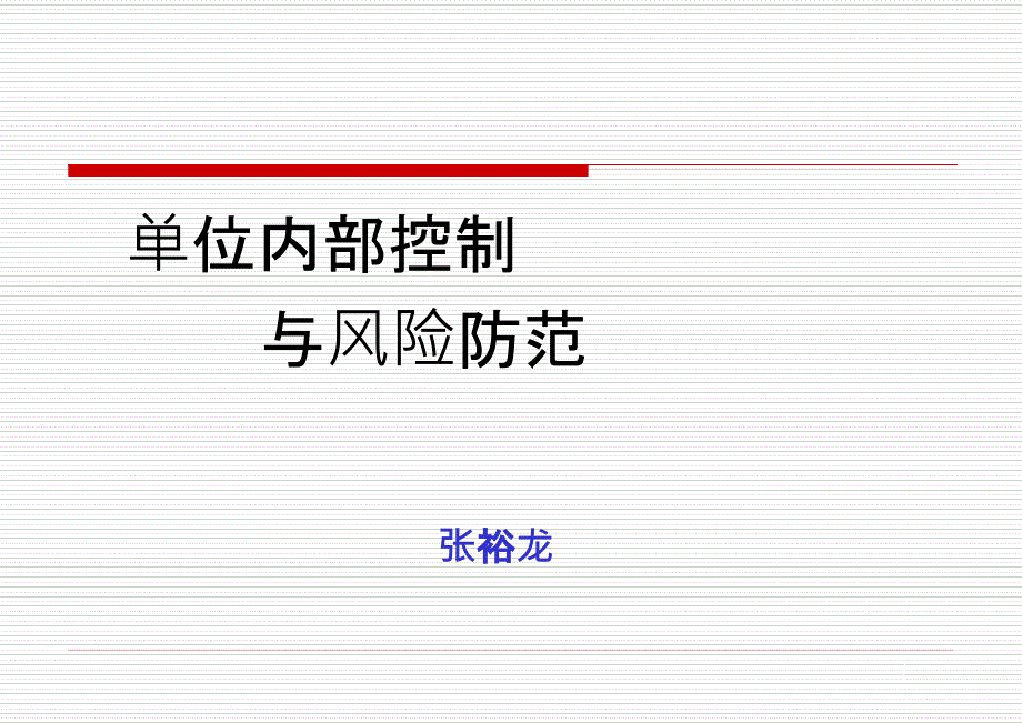 企业风险控制_第1页