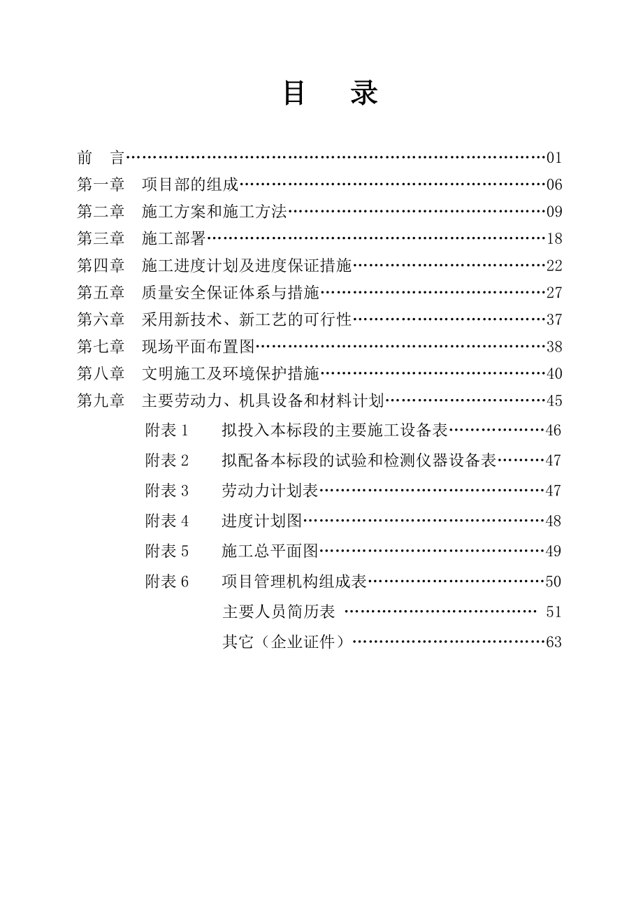 污水收集管网施工组织设计_第1页